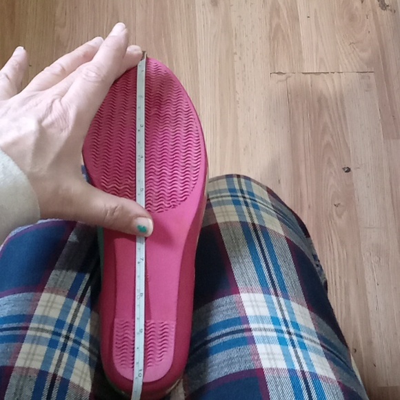 London Fog ladies women's size 8 rain boots pink orange yellow green blue - Picture 6 of 8